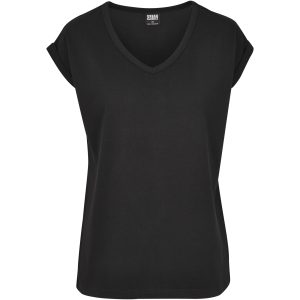 Dames-T-shirt Urban Classic round V-Neck extended