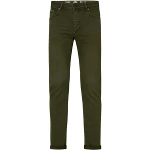 Petrol Industries Seaham heren slim-fit jeans 6088 army green