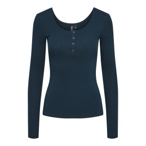 Dames-T-shirt met lange mouwen Pieces Kitte