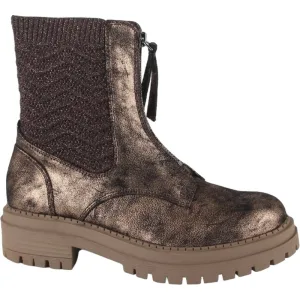 La Strada 2013180-1020 brown dames enkellaarzen sportief