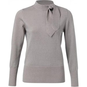 Vero Moda Vmvanja ls oneck pullover zilverkleurig