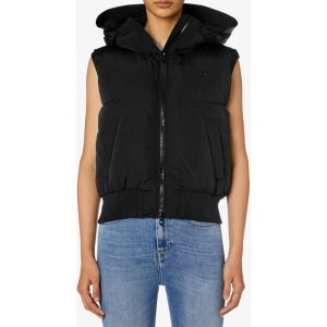 Diesel Dames bodywarmer w-peyt-ssl-new-p1 zwart