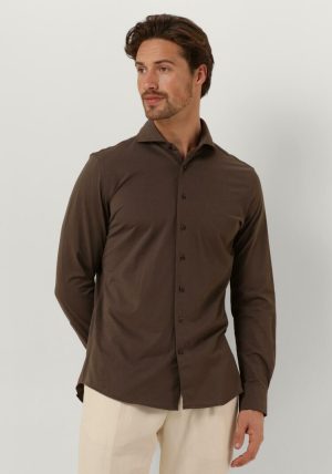 Profuomo Business Overhemd Heren Shirt X-cutaway Japanese Knitted