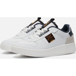 PME Legend PME Legend Gobbler Sneakers wit Imitatieleer