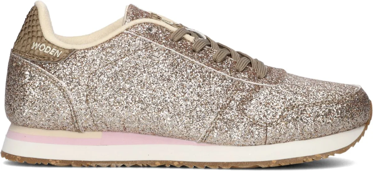 Woden Lage Sneakers Dames Ydun Icon Glitter aanbiedingen