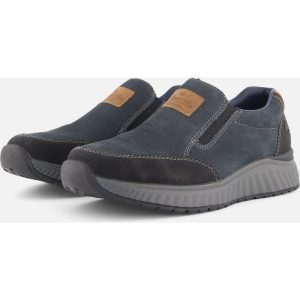 Rieker Rieker Instappers blauw Synthetisch