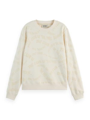 Scotch & Soda Sweater Off White dames