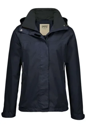 HAKRO Regular Fit Dames regenjas Marine, Effen