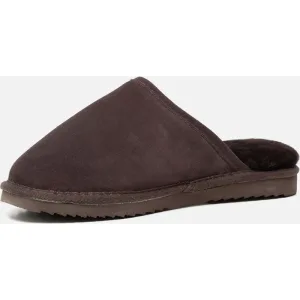 Warmbat Warmbat Classic Pantoffels bruin Suede