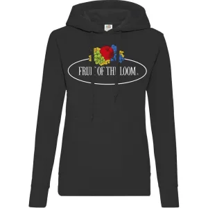 Fruit of the Loom Dames vintage logo bedrukte hoodie