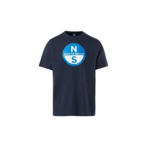 T-shirt met groot gedrukt logo North Sails Basic
