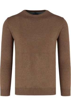 Marvelis Casual Regular Fit Trui ronde hals noga, Effen