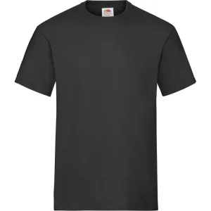 Fruit of the Loom Heren zwaar katoenen t-shirt
