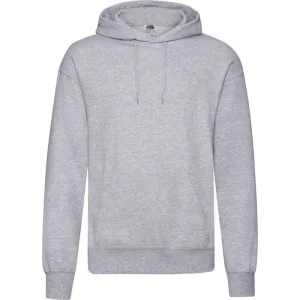 Fruit of the Loom Heren klassieke effen hoodie