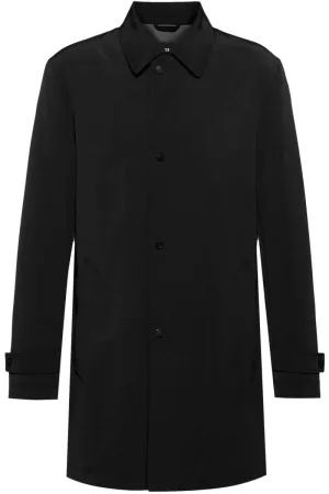 BOSS Regular Fit Jas zwart, Effen