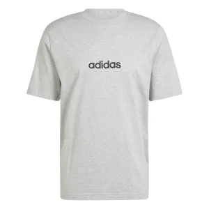 T-shirt van eenvoudige jersey adidas Essentials Linear