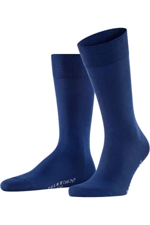 FALKE Cool 24/7 Sokken donkerblauw, Effen