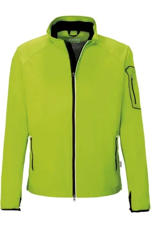 HAKRO 856 Regular Fit Softshell jas kiwi, Effen