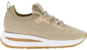 Guess Low-Top Sneakers – Guess Dames Sneakers Bruin FLPESTFAB12/BEIGE Esti in bruin