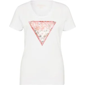 Guess T-shirt triangle logo