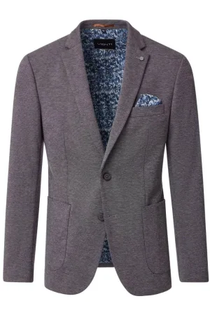 Venti Modern Fit Jas antraciet, Effen