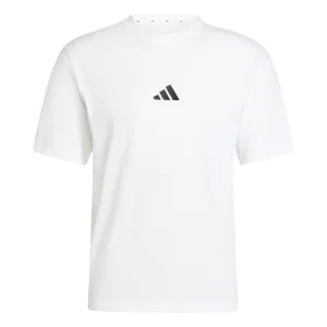 T-shirt van eenvoudige jersey adidas Essentials Small Logo