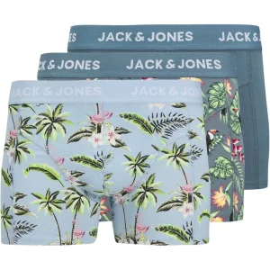 Jack & Jones Heren boxershorts trunks jacflower 3-pack