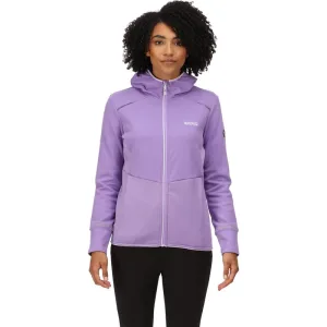 Regatta Dames textured fleece full zip hoodie