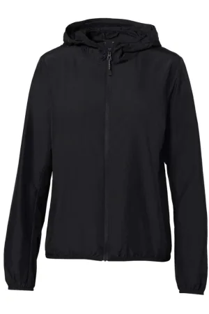 HAKRO Regular Fit Dames Tec-Jacket zwart, Effen