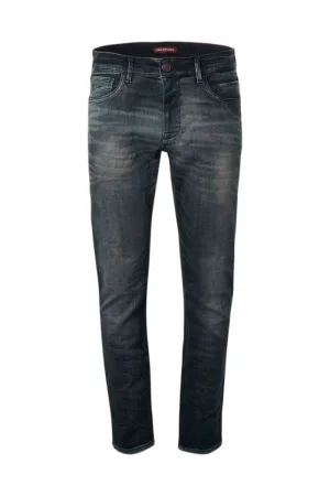 No Excess Tapered Fit Jeans grijs, Effen