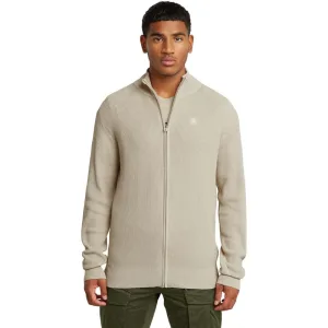 G-Star Serrated full zip knit
