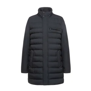 Lange jas met capuchon Geox Sile