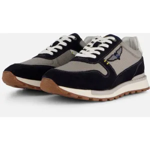 PME Legend PME Legend Aircobra Sneakers blauw Suede