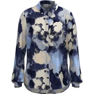 Vila Viellette satin ls shirt noos dessin