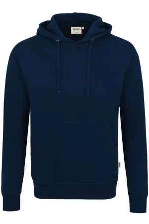 HAKRO 601 Comfort Fit Hooded Sweatshirt nachtblauw, Effen