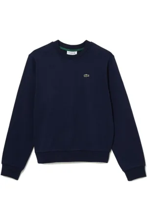 Lacoste Slim Fit Dames Trui Marine, Effen