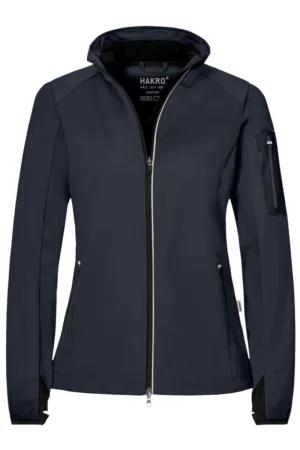 HAKRO Regular Fit Dames Softshell Jas groen, Effen