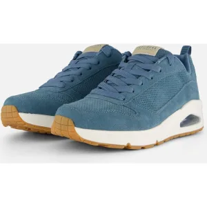 Skechers Skechers Uno Stand On Air sneakers blauw Suede
