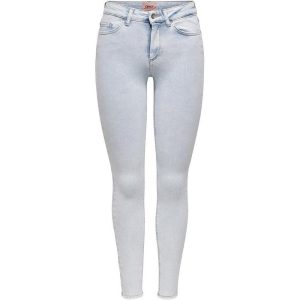 Only Onlblush life mid sk raw ak rea298 blue denim
