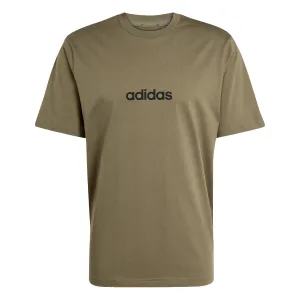T-shirt van eenvoudige jersey adidas Essentials Linear