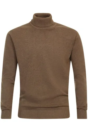 Redmond Casual Regular Fit Coltrui bruin, Effen