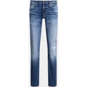 BOSS Orange 5-Pocket Jeans Blauw DELAWARE BO 10249131 05 50534683/405