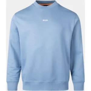 BOSS Orange Pullover Blauw WeSmallcrew 10244192 01 50514541/459