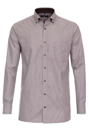Casa Moda Comfort Fit Overhemd rood, Gestreept