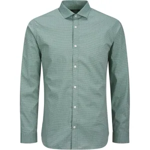 Jack & Jones Jprblablackpool print ls shirt sn melee