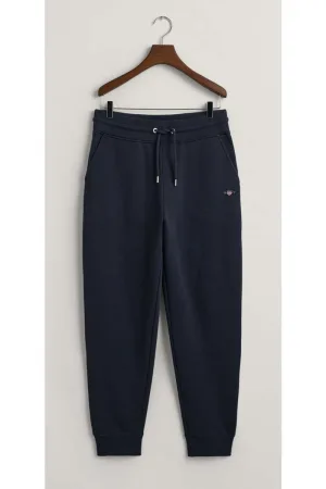 GANT Regular Fit Sweatpants zwart, Effen