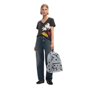 Dames-T-shirt Desigual Mickey Joker