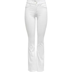 Only onlblush mid flared dnm rea0730 noo 15313015 white