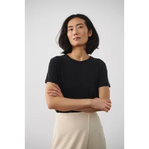 Dames-T-shirt Soaked in Luxury Columbine