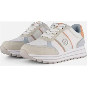 Tamaris Tamaris Essentials Sneakers beige Textiel